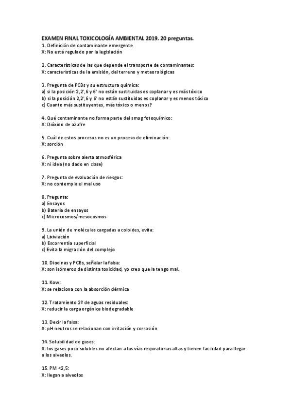 Miniatura del documento EXAMEN FINAL TOXICOLOGÍA AMBIENTA 2019.pdf