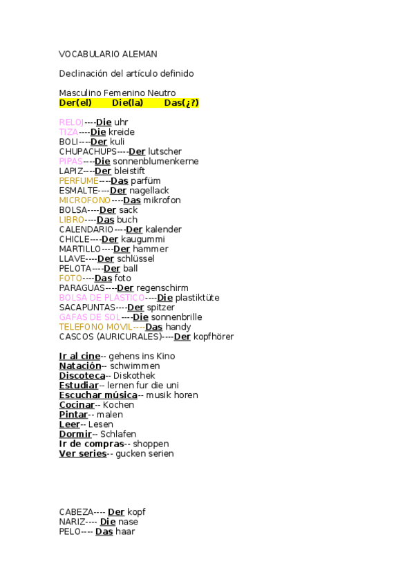 Miniatura del documento VOCABULARIO ALEMAN.docx