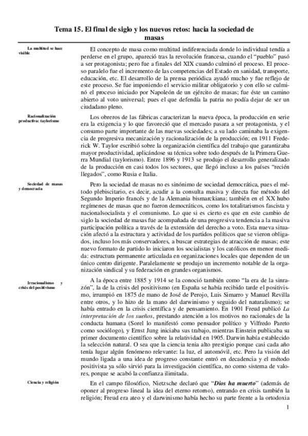 Miniatura del documento Tema 15. El final de siglo y los nuevos retos- hacia la sociedad de masas.pdf