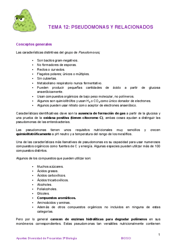 Miniatura del documento Tema 12 Pseudomonas y Relacionados.pdf