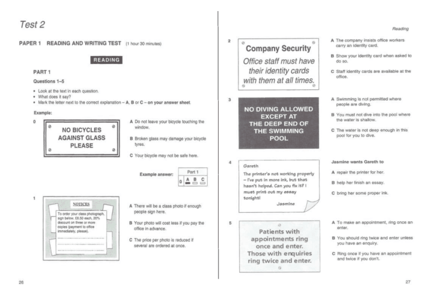 Miniatura del documento Examen B1 Reading and Writing Cambridge.pdf