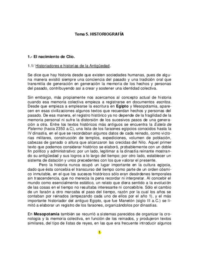 Miniatura del documento Tema 5 - Historiografía.pdf
