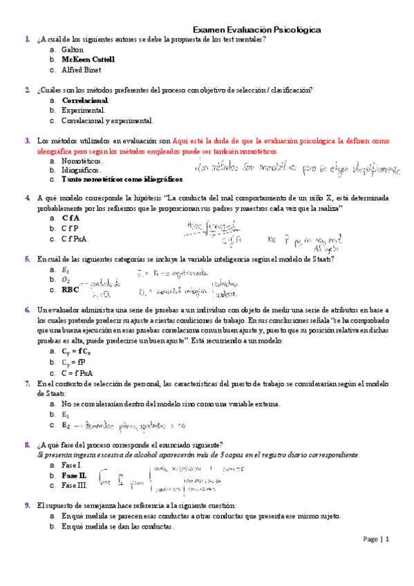 Miniatura del documento EXAMENES CORREGIDOS de evaluaciÃ³n psicologica 1.pdf