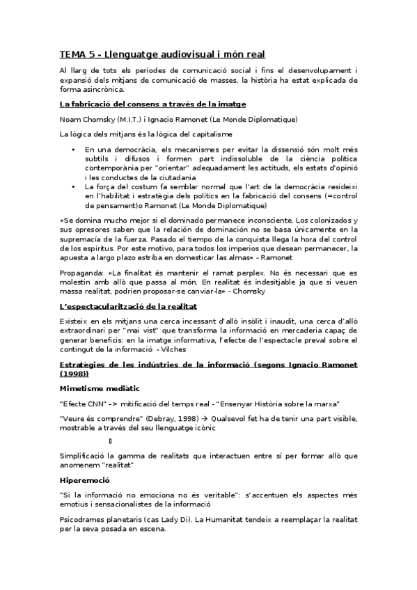 Miniatura del documento TEMA 5 - Llenguatge audiovisual i món real.docx