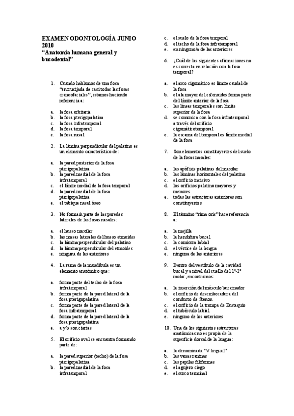 Miniatura del documento EXAMEN ODONTOLOGÍA  JUNIO 2010.pdf