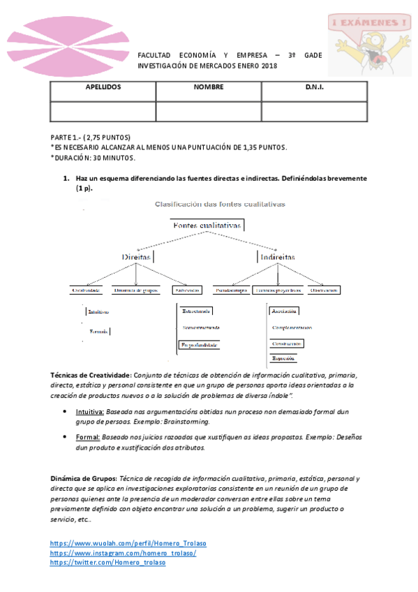 Miniatura del documento Examen Enero 2018 SOLUCIÓN Investigación de Mercados.pdf