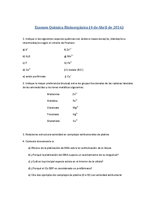 Miniatura del documento Examen Química Bioinorgánica.pdf
