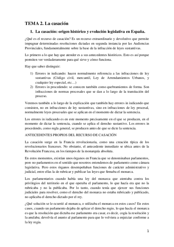 Miniatura del documento TEMA 2 PROCESAL II.docx