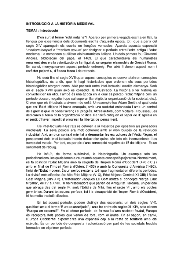 Miniatura del documento INTRODUCCIÓ A LA HISTÒRIA MEDIEVAL. PRIMER PARCIAL.pdf
