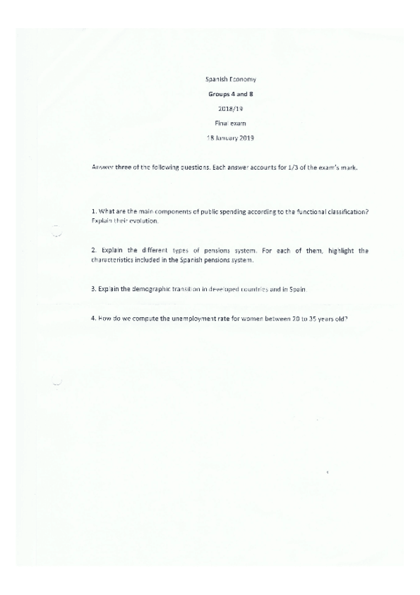 Miniatura del documento Spanish Economy Exam January 2019.pdf