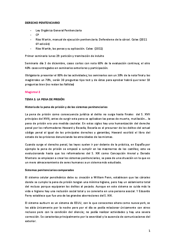 Miniatura del documento DERECHO PENITENCIARIO apuntes.pdf