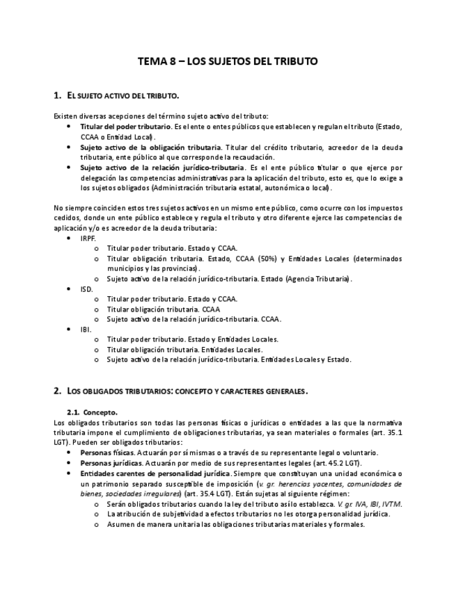 Miniatura del documento 8. Los sujetos del tributo.pdf