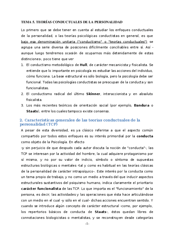 Miniatura del documento Tema 5. Conductismo.docx