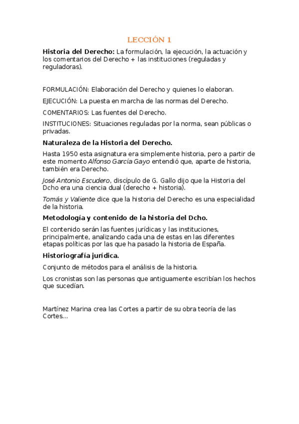 Miniatura del documento LECCIÓN 1 HISTORIA DEL DERECHO.odt