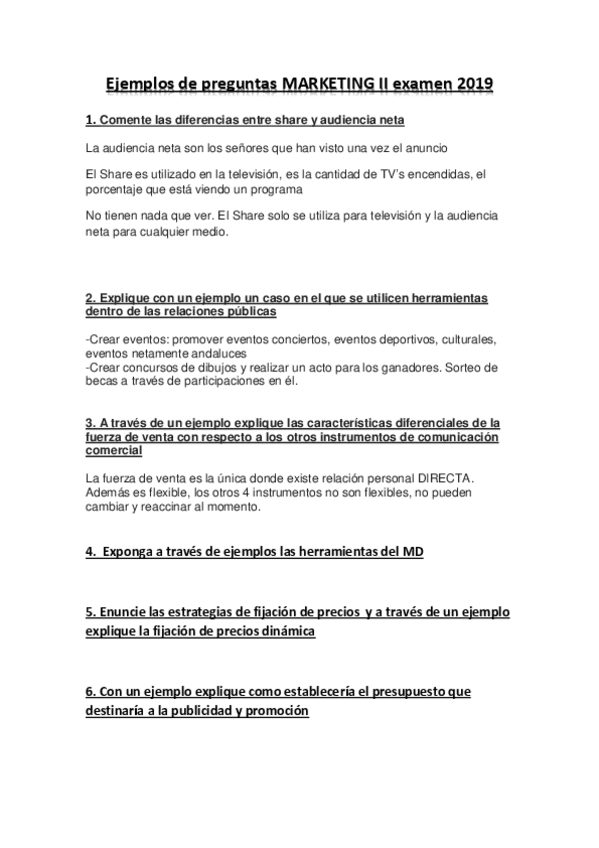 Miniatura del documento Ejemplos de preguntas MARKETING II examen 2019.pdf