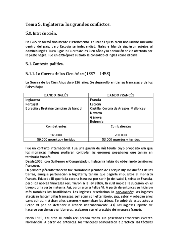 Miniatura del documento Tema 5. Inglaterra. Los grandes conflictos.pdf