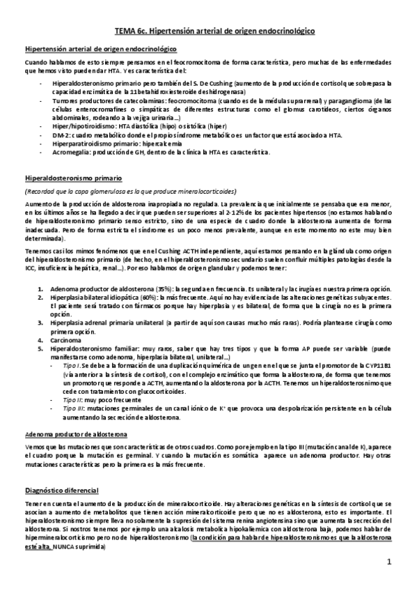 Miniatura del documento Tema 6c. HTA endocrina + feocromocitoma.pdf