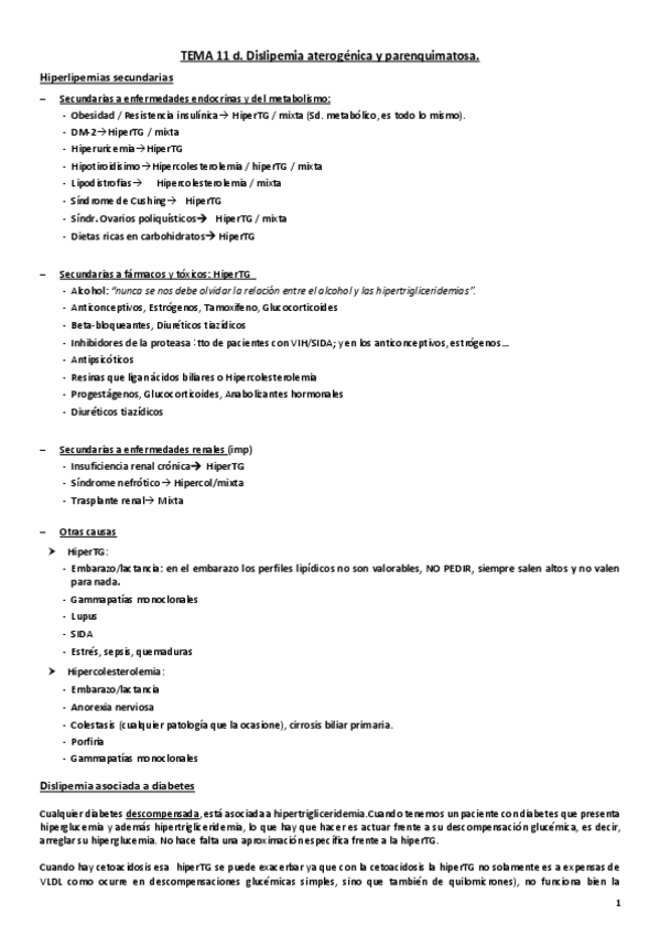 Miniatura del documento Tema 11d. Dislipemia aterogénica y parenquimatosa.pdf