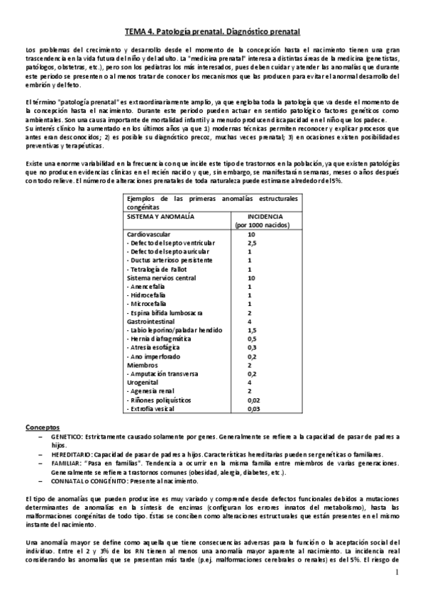 Miniatura del documento Tema 4. Patologia prenatal.pdf