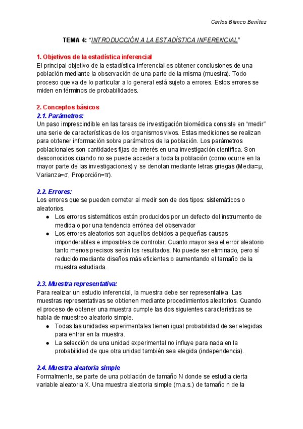 Miniatura del documento Tema 4 - BIOESTADÍSTICA.pdf