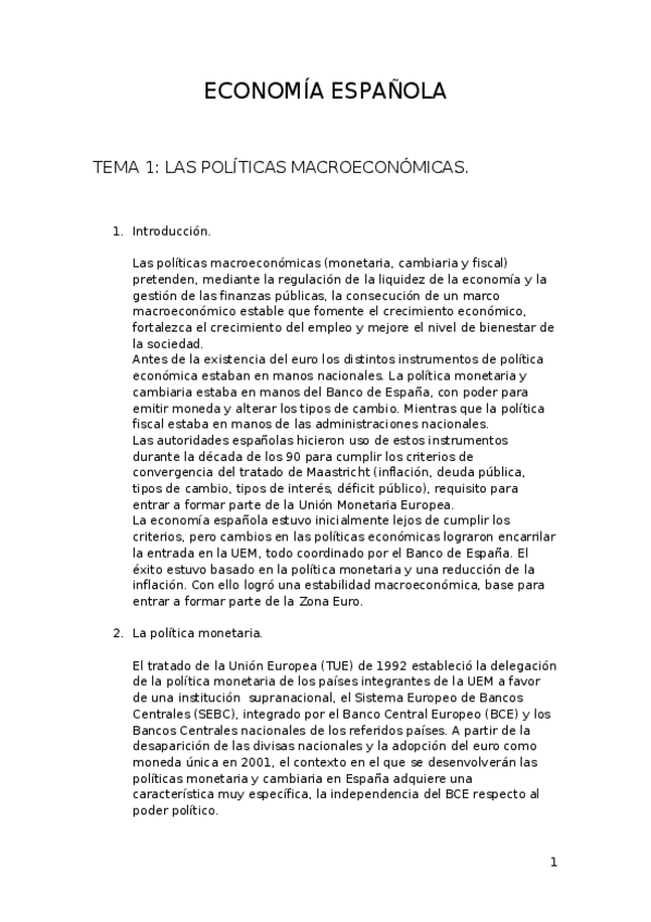 Miniatura del documento RESUMEN ECONOMÍA ESPAÑOLA_ADE_TADE.docx