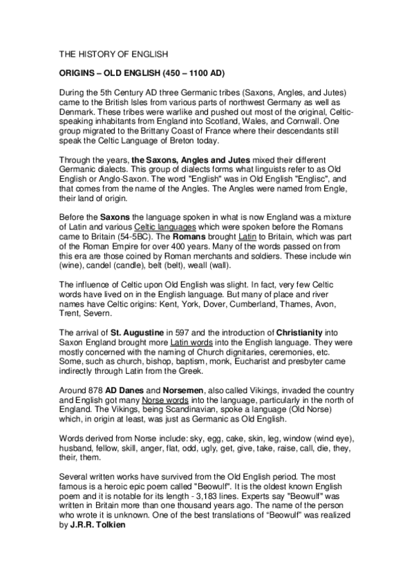 Miniatura del documento THE HISTORY OF ENGLISH.pdf