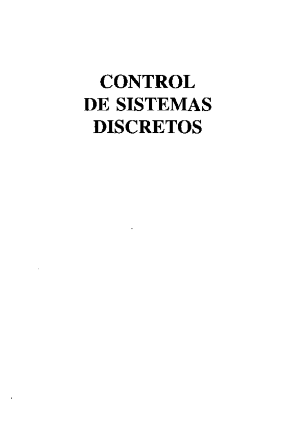 Miniatura del documento Control De Sistemas Discretos - PROBLEMAS.pdf