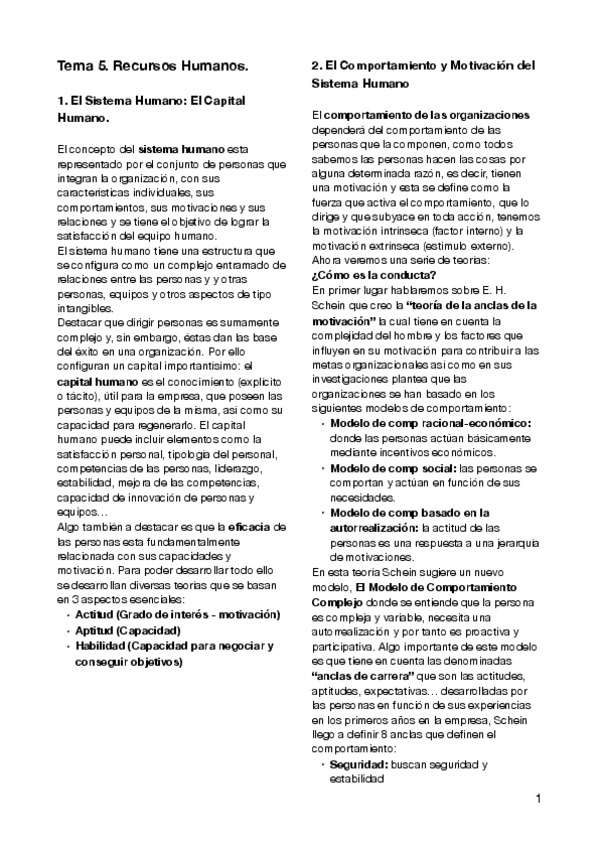 Miniatura del documento Tema 5. Recursos Humanos (Apuntes).pdf