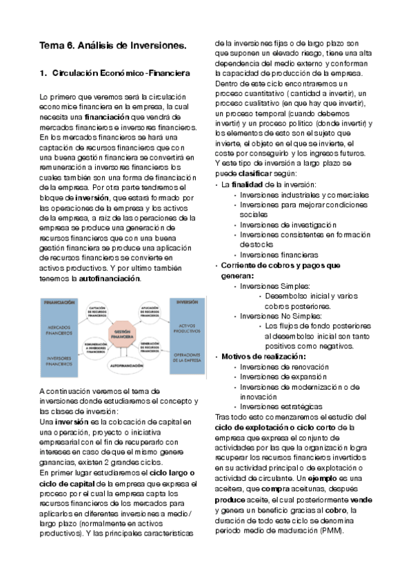 Miniatura del documento Tema 6. Analisis de inversiones (Apuntes).pdf