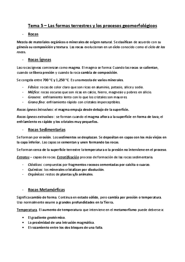Miniatura del documento Tema 5 – Las formas terrestres y los procesos geomorfológicos.pdf