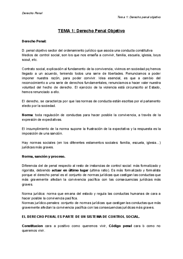 Miniatura del documento Derecho Penal - Tema 1 Derecho Penal Objetivo.pdf