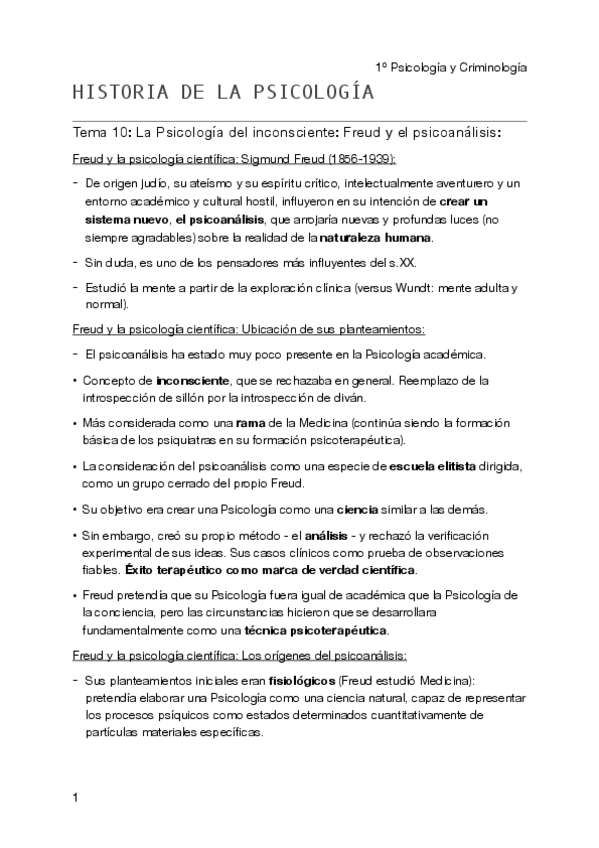 Miniatura del documento Historia de la Psicología - Tema 10.pdf