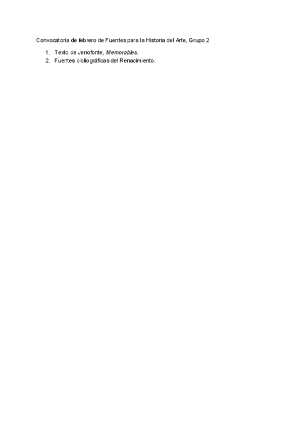 Miniatura del documento Convocatoria de febrero de Fuentes para la Historia del Arte- Grupo 2.pdf