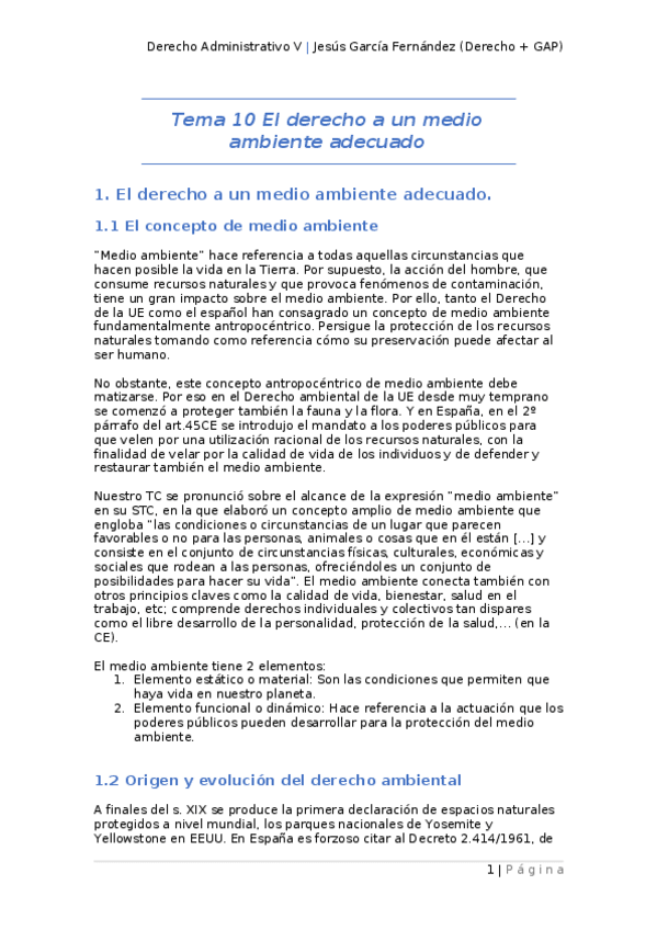 Miniatura del documento Tema 10 El derecho a un medio ambiente adecuado.docx