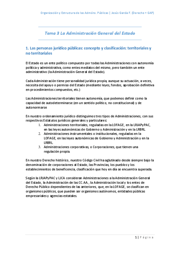 Miniatura del documento Tema 3 La Administración General del Estado.pdf