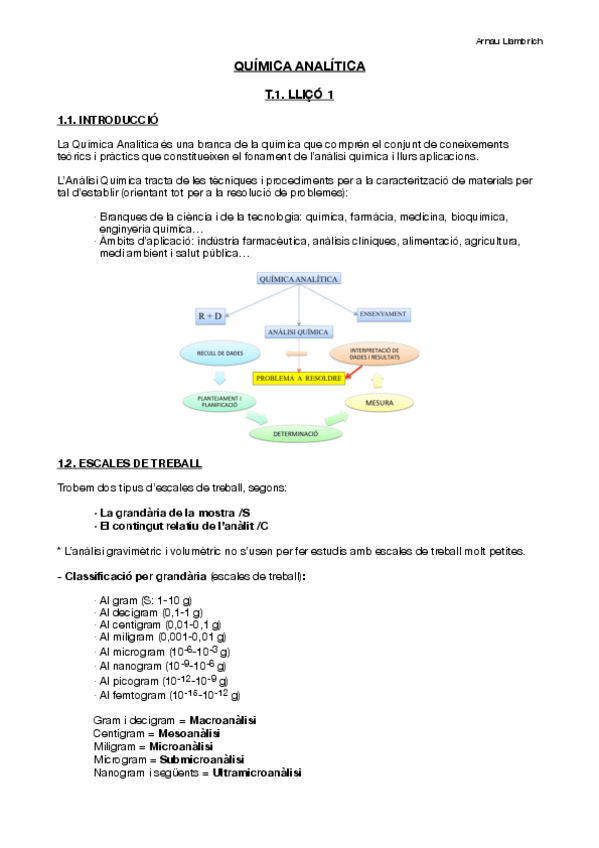 Miniatura del documento Apunts Química Analítica (Lliçons 1 i 3).pdf