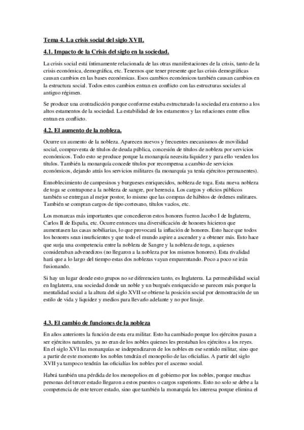 Miniatura del documento Tema 4. La crisis social del siglo XVII.docx
