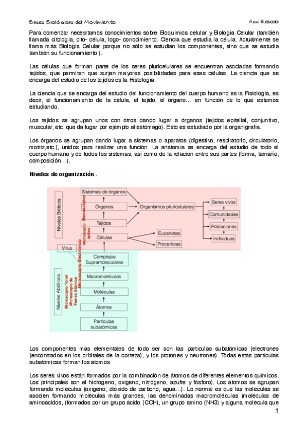 Miniatura del documento TEMA 1 Organización de la materia viva. La célula.pdf