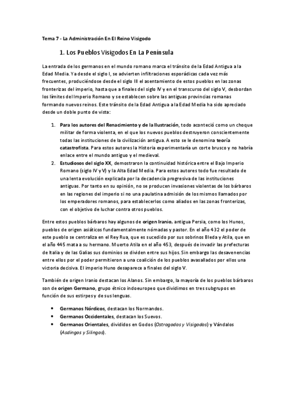 Miniatura del documento Tema 7 - La Administración En El Reino Visigodo.pdf