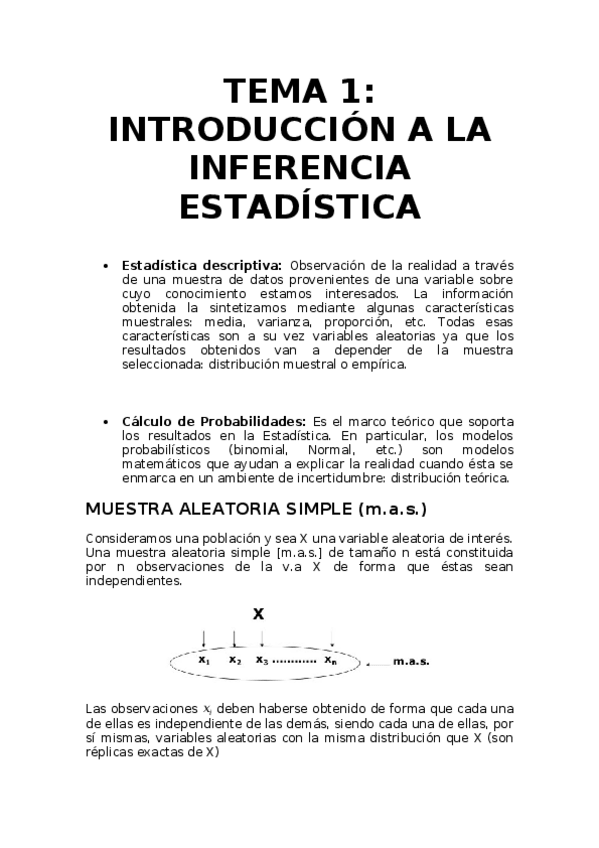 Miniatura del documento TEMA 1 - Introducción a la Inferencia estadística.docx