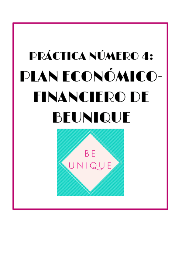 Miniatura del documento BEUNIQUE PLAN DE VIABILIDAD ECONOMICA Y FINANCIERA CON TODITOOO.docx