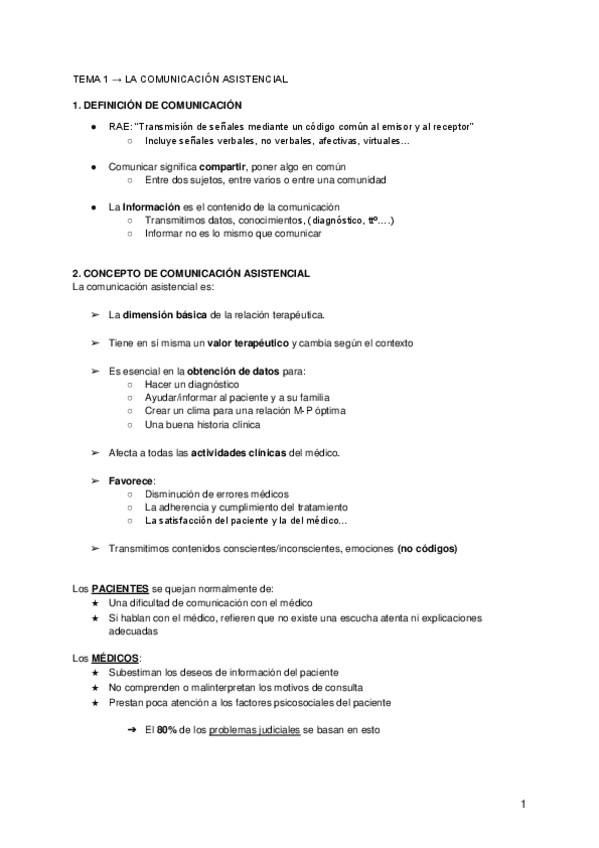 Miniatura del documento TEMA 1 → LA COMUNICACIÓN ASISTENCIAL.pdf