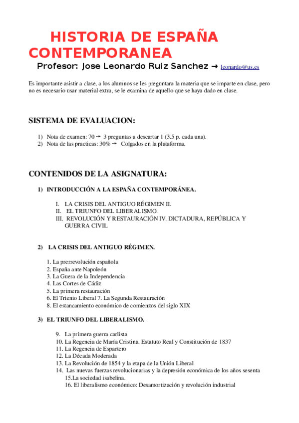 Miniatura del documento Historia de España Contemporanea.odt