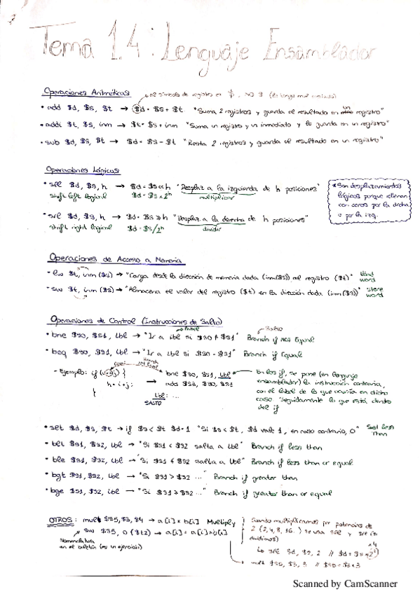 Miniatura del documento Tema 1.4 Lenguaje Ensamblador.pdf