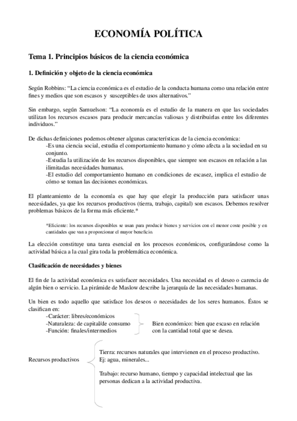Miniatura del documento Economía política (EP).odt
