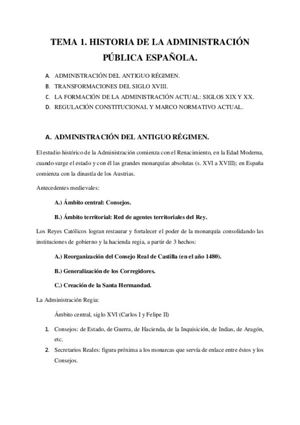 Miniatura del documento Tema 1. Historia de la Administración Pública española. (1).pdf