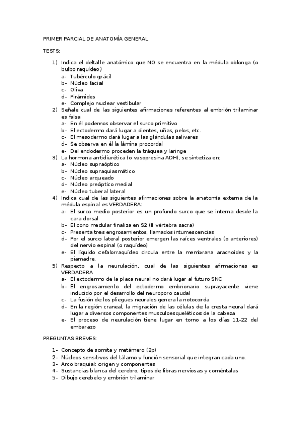 Miniatura del documento 1º PARCIAL DE ANATOMÍA GENERAL.docx