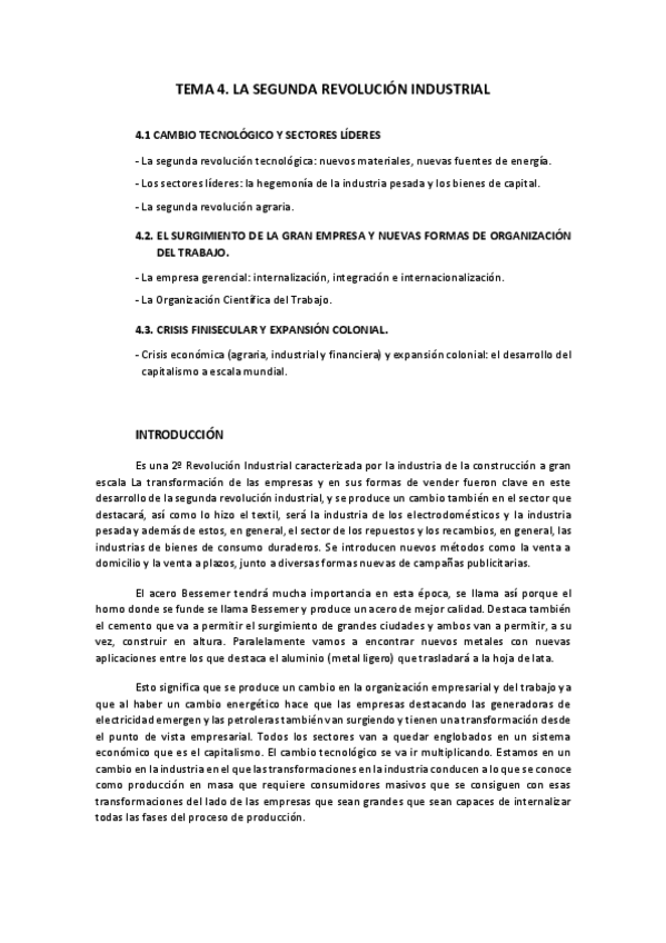 Miniatura del documento TEMA 4. SEGUNDA REVOLUCIÓN INDUSTRIAL.pdf