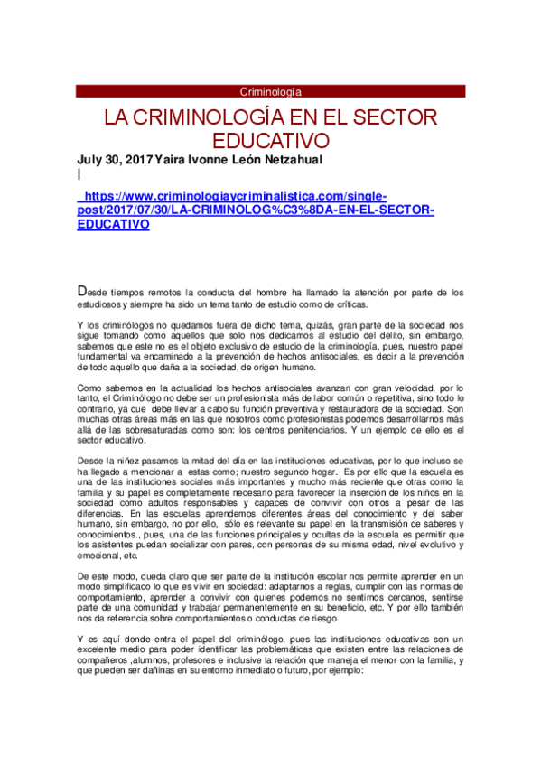 Miniatura del documento Criminología EN SECTOR EDUCATIVO .pdf