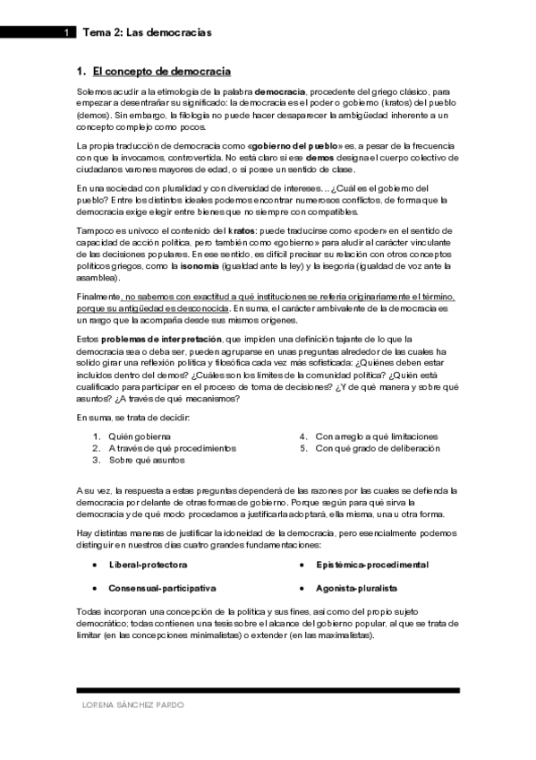 Miniatura del documento Tema 2 - Las democracias.pdf